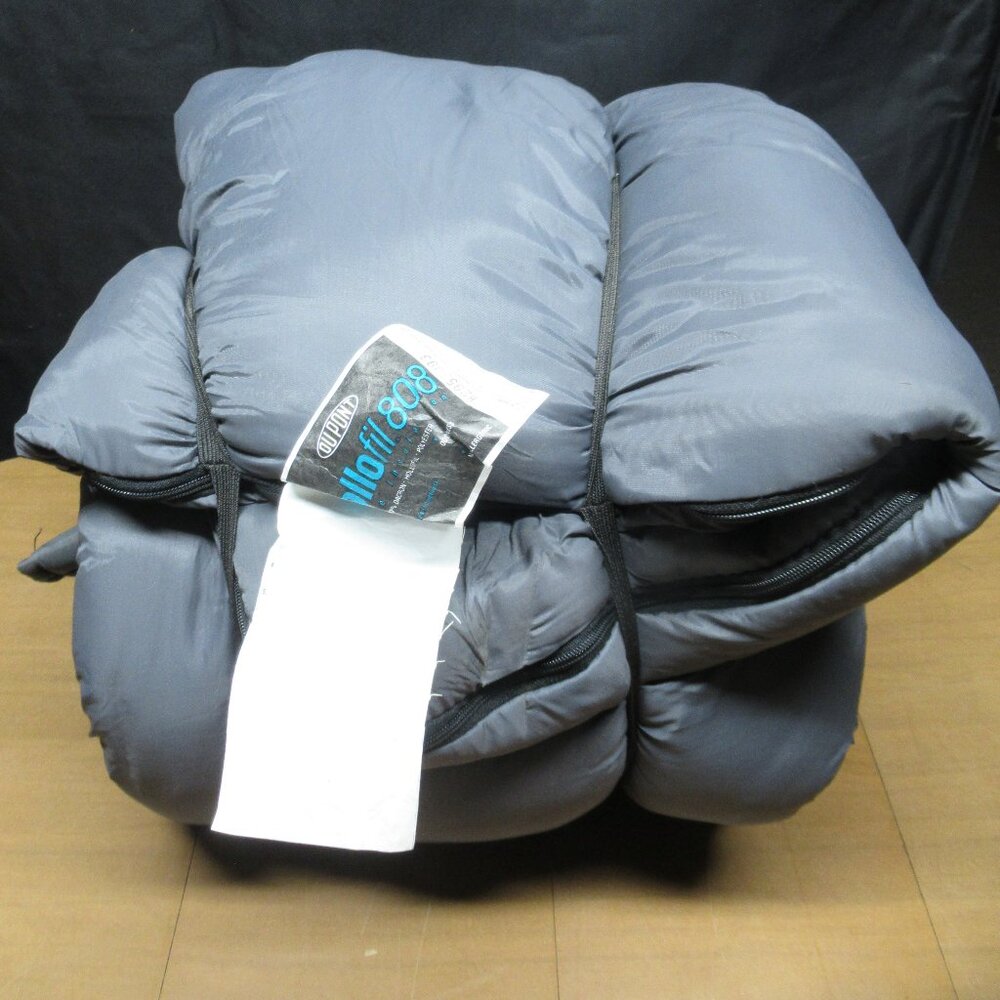 Coleman Camping Sleeping Bag Gray HolloFil 8100A250 Size 33"